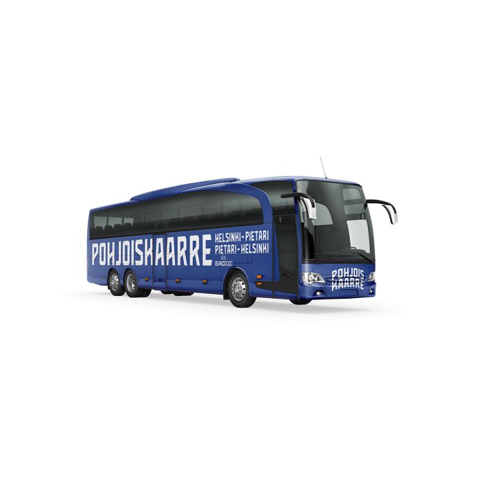 Bussi LPR-KVL-LTI-HKI 23.9. FIN-ROM peliin